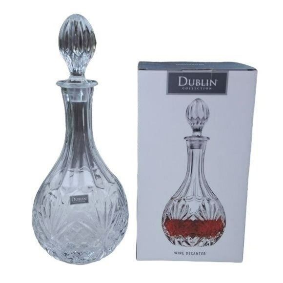Godinger Wine Whiskey Liquor Decanter Dublin Collection 28‎ Oz - 850 ml - Picture 4 of 16